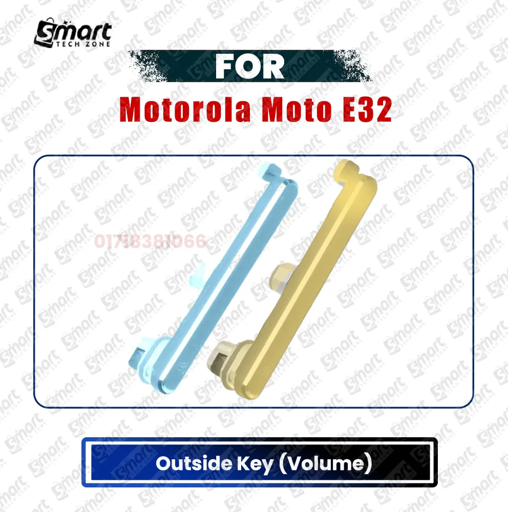 Motorola Volume Button Out Side Key for Motorola Moto E32 External Side Button Replacement Parts Price in Bangladesh - Mobile.com.bd