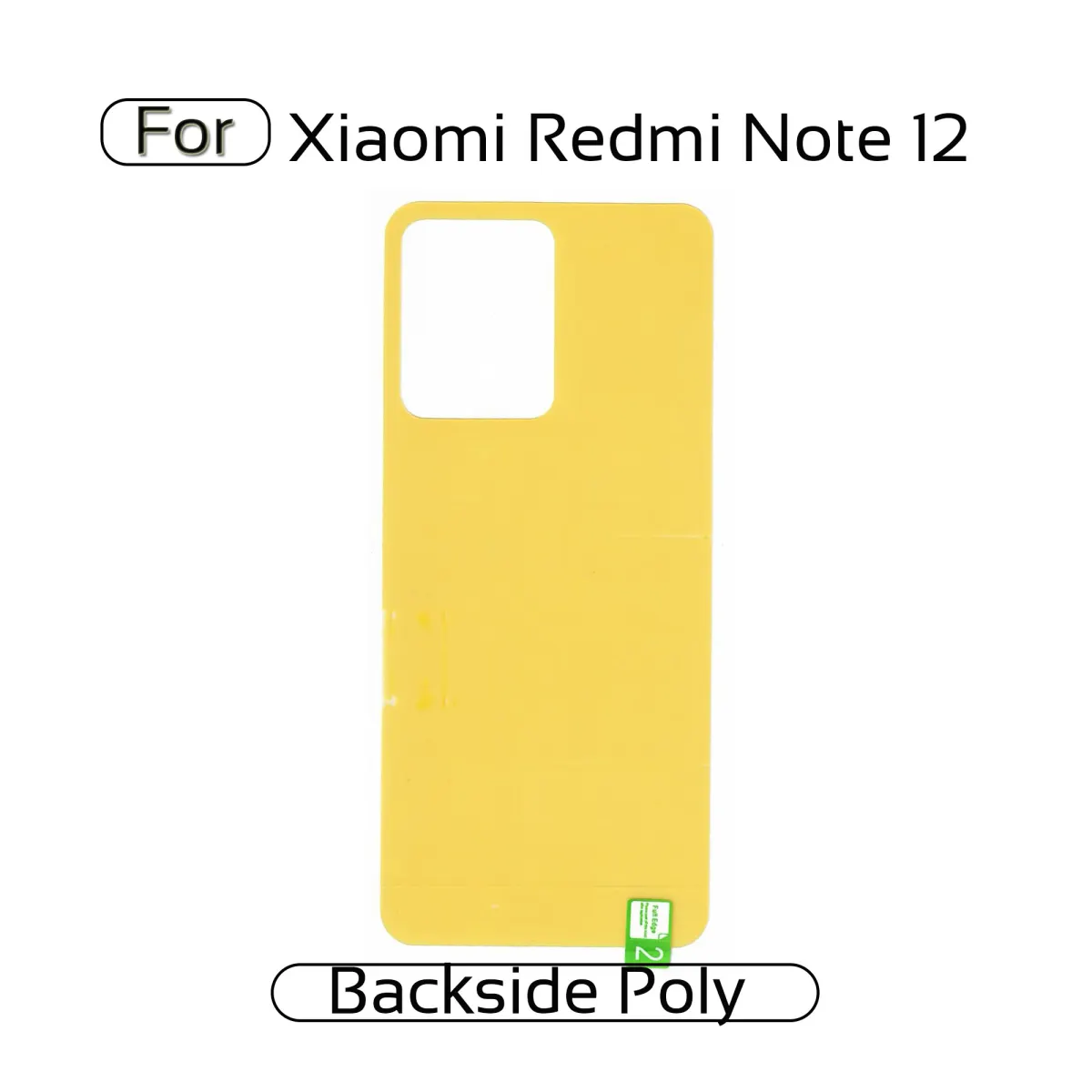 Xiaomi Redmi Note 12 Back Transparent Poly For Your Device Safe and Scratch Free Screen Protectors Price in Bangladesh - Mobile.com.bd