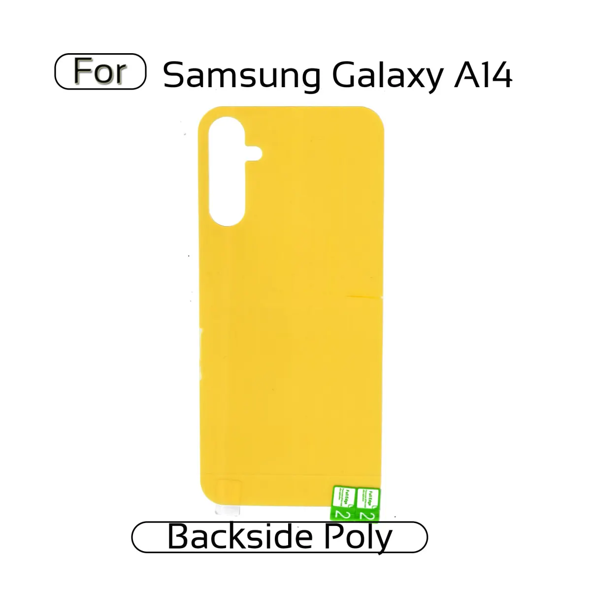 Samsung Galaxy A14 Back Transparent Poly For Your Device Safe and Scratch Free Screen Protectors Price in Bangladesh - Mobile.com.bd