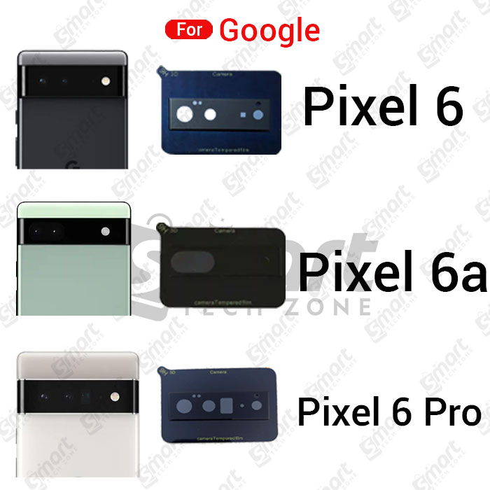Exceptional Quality - Camera Glass Lens Cover Tempered Glass Protector for Google Pixel 6 6 Pro  - Sleek Usage Screen Protectors Price in Bangladesh - Mobile.com.bd