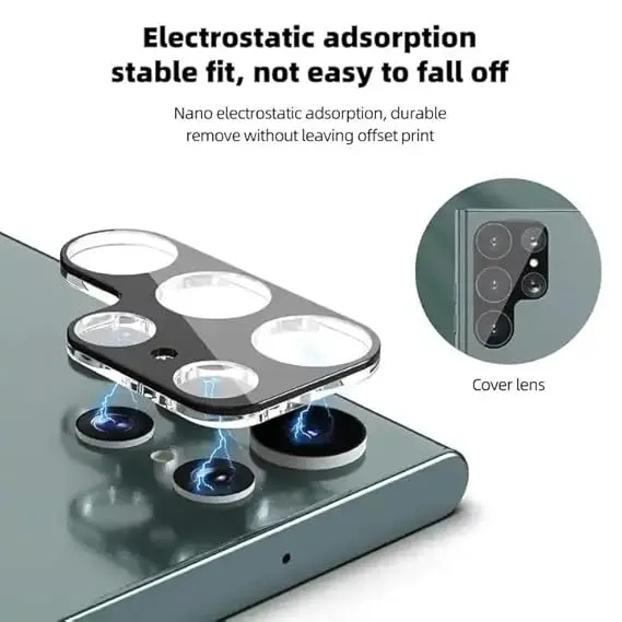 Camera Glass Lens Cover Tempered Glass Protector for Realme Narzo N65 5G Realme C51 C65 5G Screen Protectors Price in Bangladesh - Mobile.com.bd