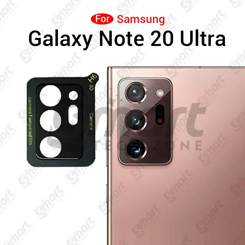 Samsung 3D Back Camera Lens Glass Protector for Samsung Galaxy Note 20 Ultra | Full Camera Coverage I 3D Lens Shield I Oil Resistant Screen Protectors Price in Bangladesh - Mobile.com.bd