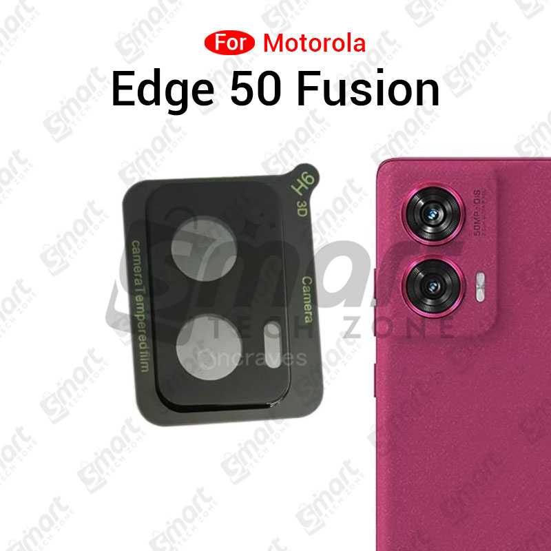 3D Back Camera Lens Glass Protector for Motorola edge 50 fusion  Full Camera Coverage I 3D Lens Shield I Oil Resistant Screen Protectors Price in Bangladesh - Mobile.com.bd