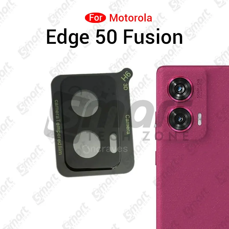 3D Back Camera Lens Glass Protector for Motorola edge 50 fusion  Full Camera Coverage I 3D Lens Shield I Oil Resistant Screen Protectors Price in Bangladesh - Mobile.com.bd