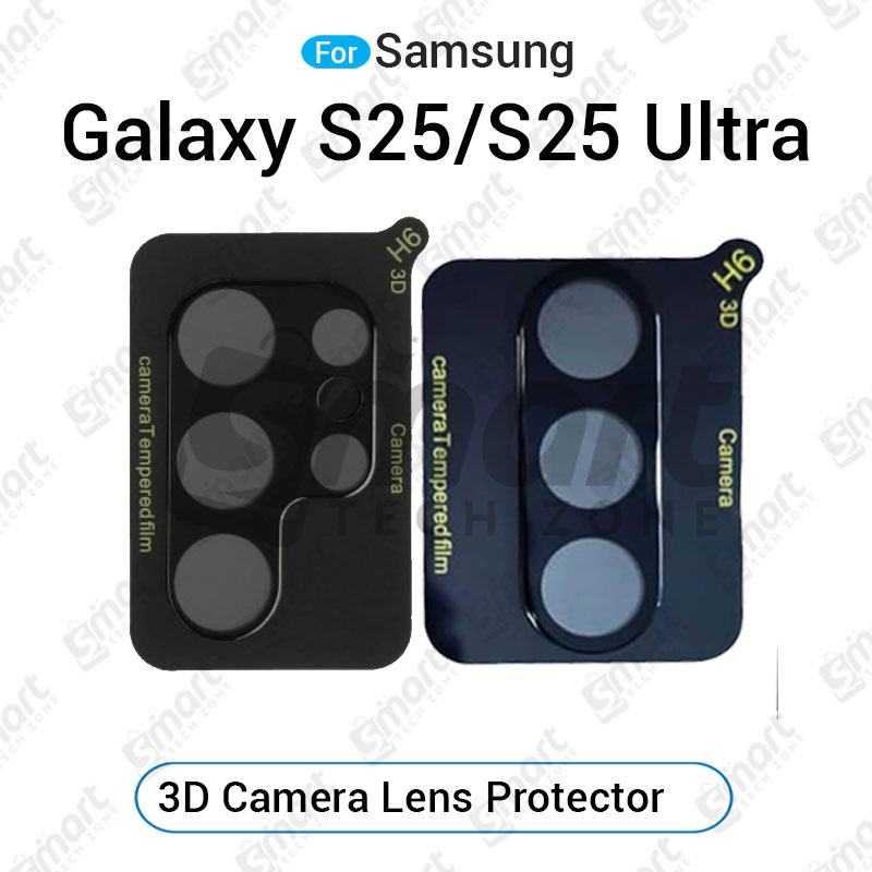 Samsung 3D Camera Glass Lens Cover Tempered Glass Protector for Samsung Galaxy S25 S25 Ultra Screen Protectors Price in Bangladesh - Mobile.com.bd