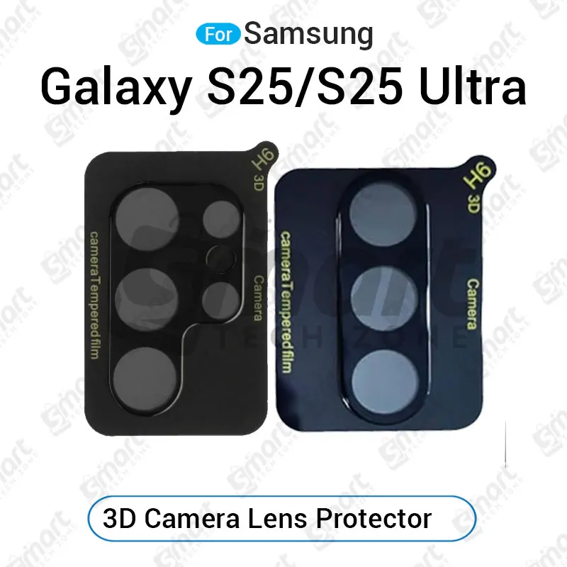Samsung 3D Camera Glass Lens Cover Tempered Glass Protector for Samsung Galaxy S25 S25 Ultra Screen Protectors Price in Bangladesh - Mobile.com.bd