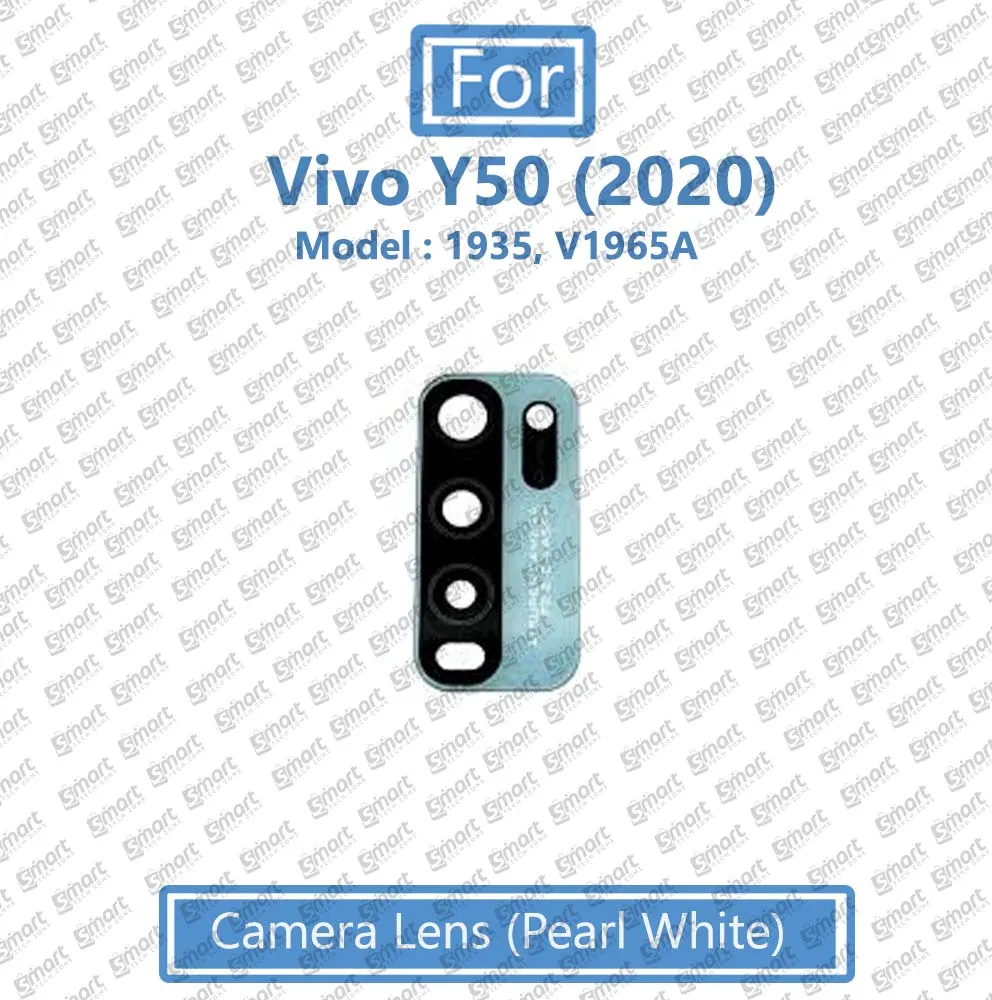 For Vivo Y50 (2020) Model 1935, V1965A Main Camera  Glass Lens Frame Replacement Part (Not Tempered Camera Glass Protector) Screen Protectors Price in Bangladesh - Mobile.com.bd