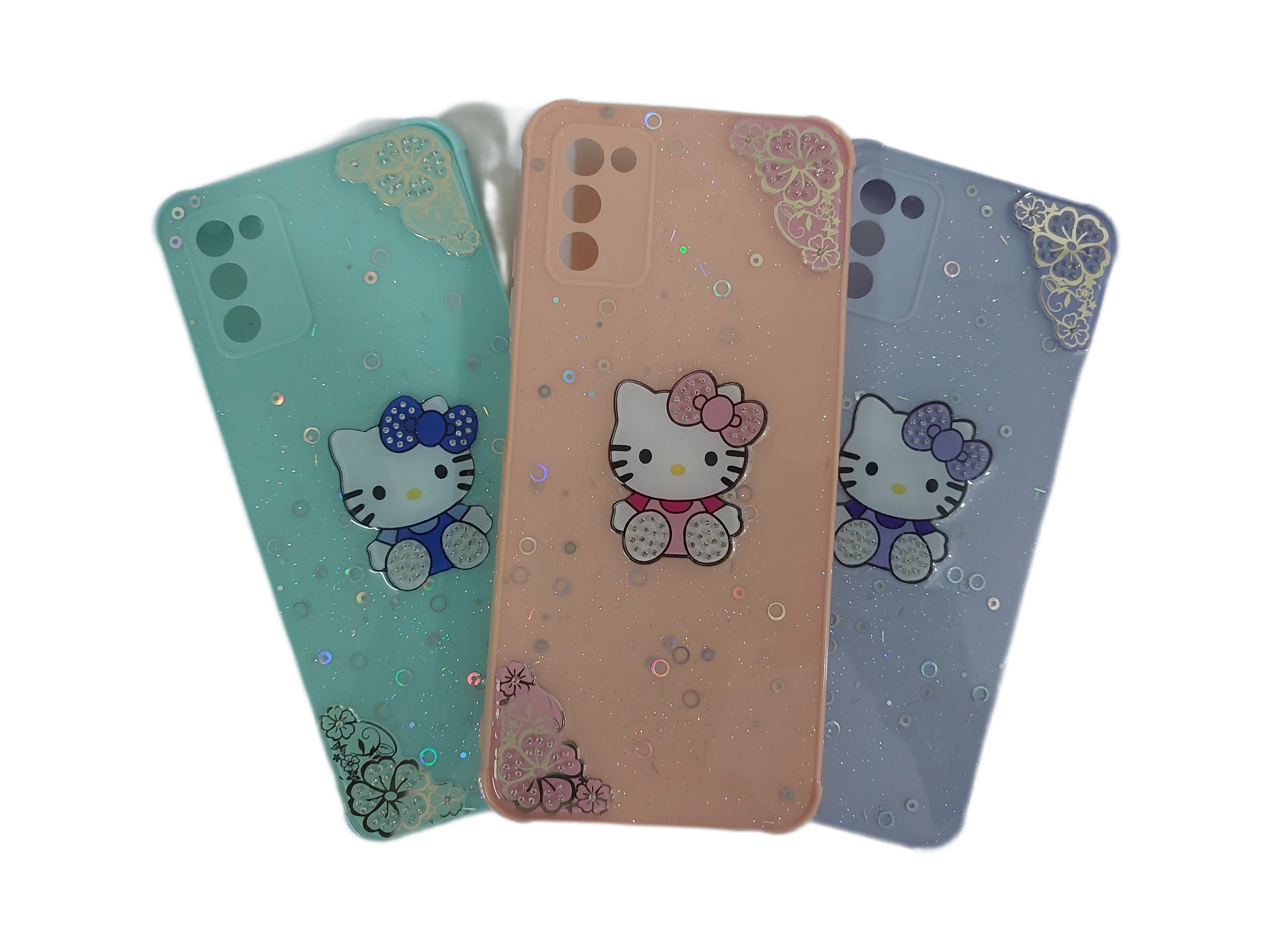 Samsung For Samsung Galaxy A02s / Samsung Galaxy A03s-Reinforced Cushion Back Hello Kitty Ladies Hybrid Hard Cover Casing Case & Cover Price in Bangladesh - Mobile.com.bd