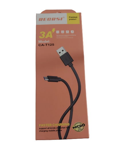 RECRSI Micro USB Fast Charging Cable CA-T125 - Price in Bangladesh
