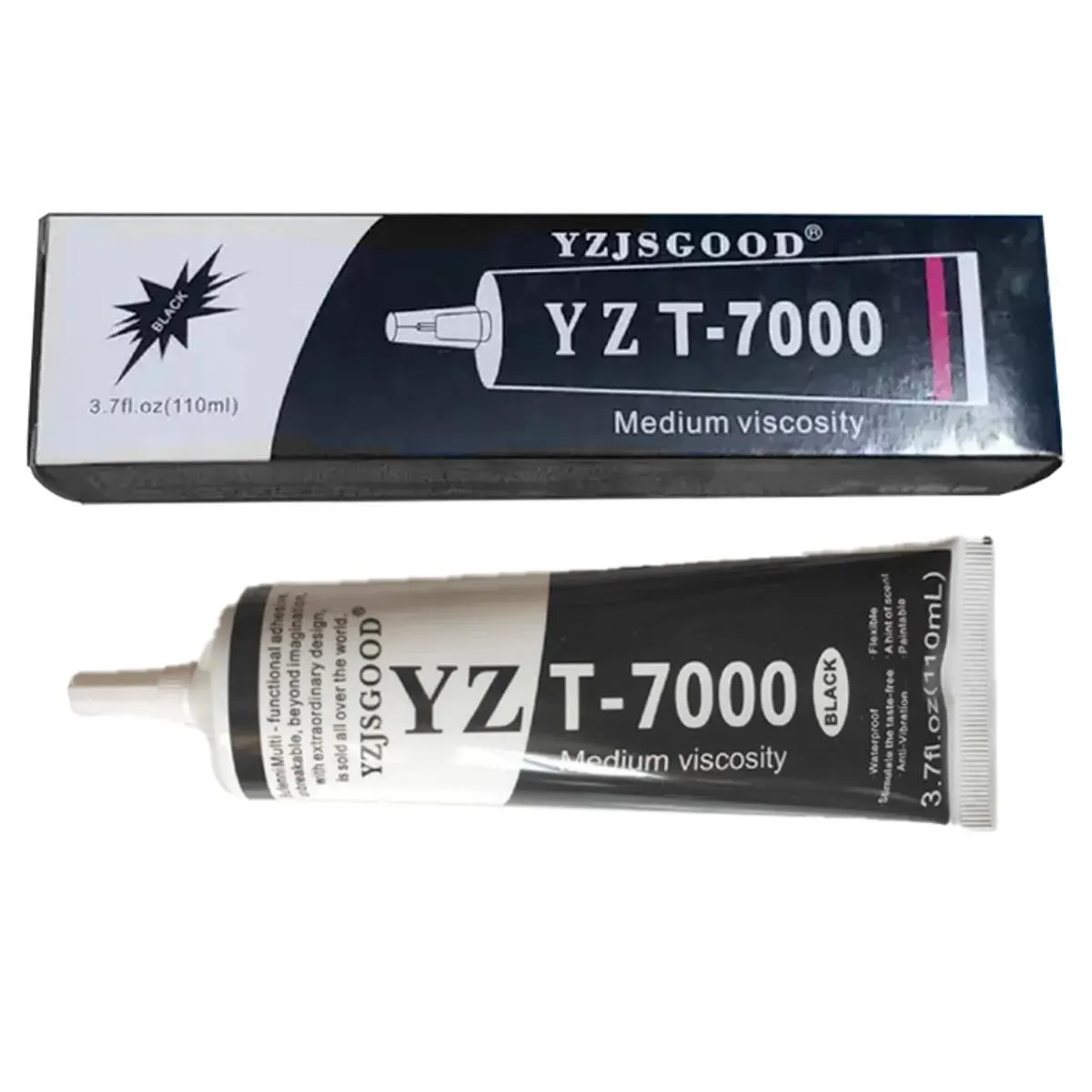 Zhanlida T7000 (50ml) Black Super Glue Mobile Phone Screen Display Repairing Laptop Jewelry Stone Glues Price in Bangladesh - Mobile.com.bd