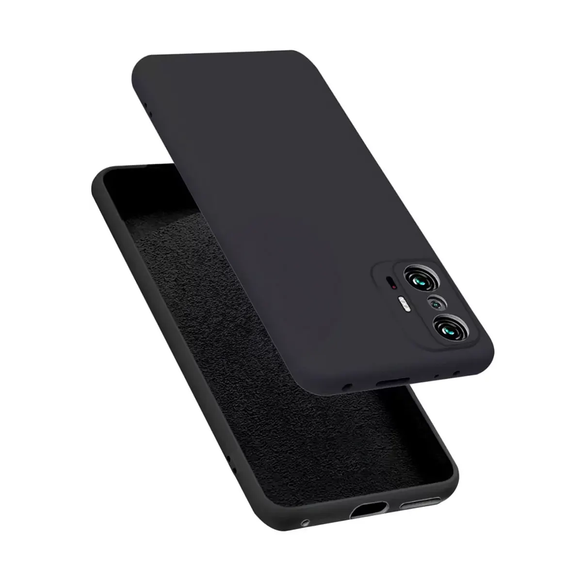 Premium Liquid Silicone Phone case for Xiaomi 11T Pro 5G , Xiaomi 11T 5G Liquid Silicon Mobile Back Case Soft Silicone Phone Cover - মোবাইল ফোন - Phoneo