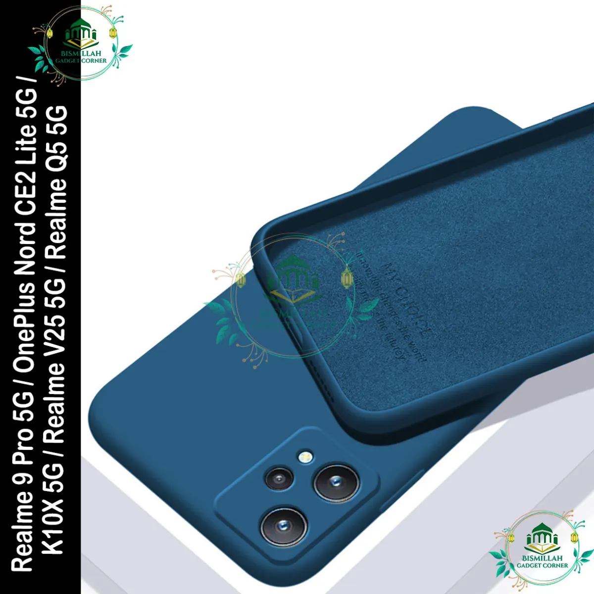 Premium Liquid Silicone Phone case for Realme 9 Pro 5G / OnePlus Nord CE2 Lite 5G /  K10X 5G / Realme V25 5G / Realme Q5 5G Liquid Silicon Mobile Back Case Soft Silicone Phone Cover