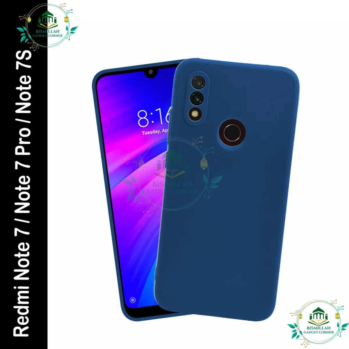 Premium Liquid Silicone Phone case for Xiaomi Redmi Note 7 / Redmi Note 7 Pro / Redmi Note 7S Liquid Silicon Mobile Back Case Soft Silicone Phone Cover