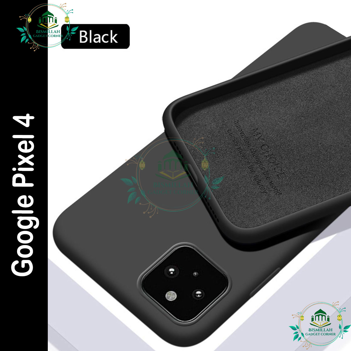 Premium Liquid Silicone Phone case for google pixel 4 Liquid Silicon Mobile Back Case Soft Silicone Phone Cover Silicone Phone Cases Price in Bangladesh - Mobile.com.bd