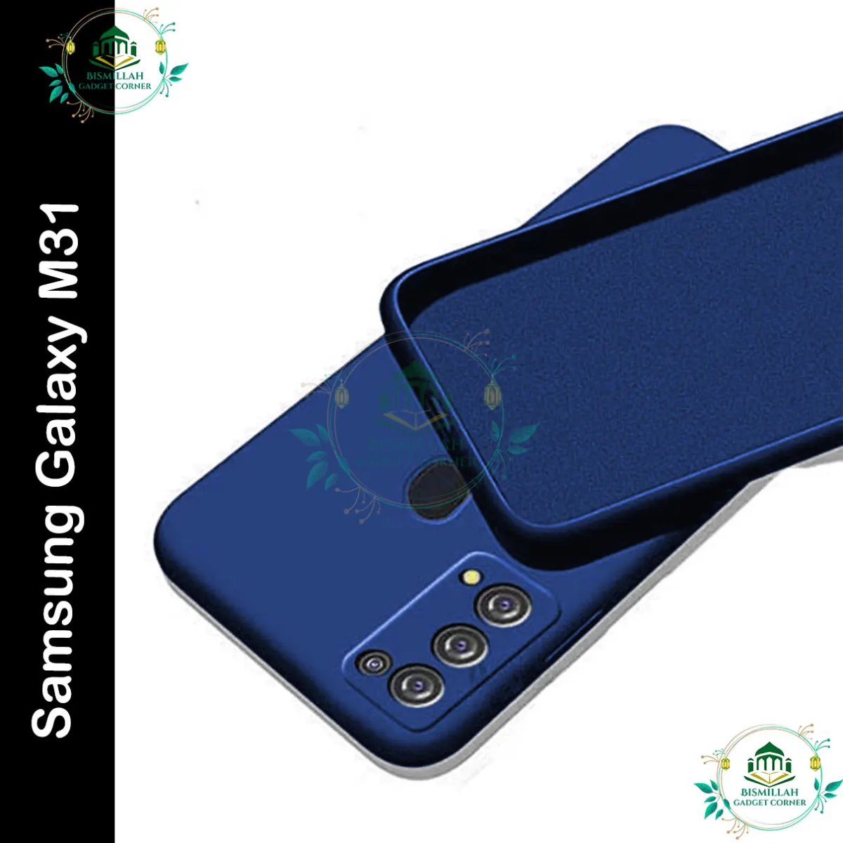 Premium Liquid Silicone Phone case for Samsung Galaxy M31 Liquid Silicon Mobile Back Case Soft Silicone Phone Cover - মোবাইল ফোন - Phoneo