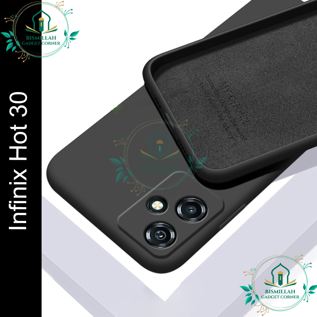 Premium Liquid Silicone Phone case for Infinix Hot 30 Liquid Silicon Mobile Back Case Soft Silicone Phone Cover Silicone Phone Cases Price in Bangladesh - Mobile.com.bd