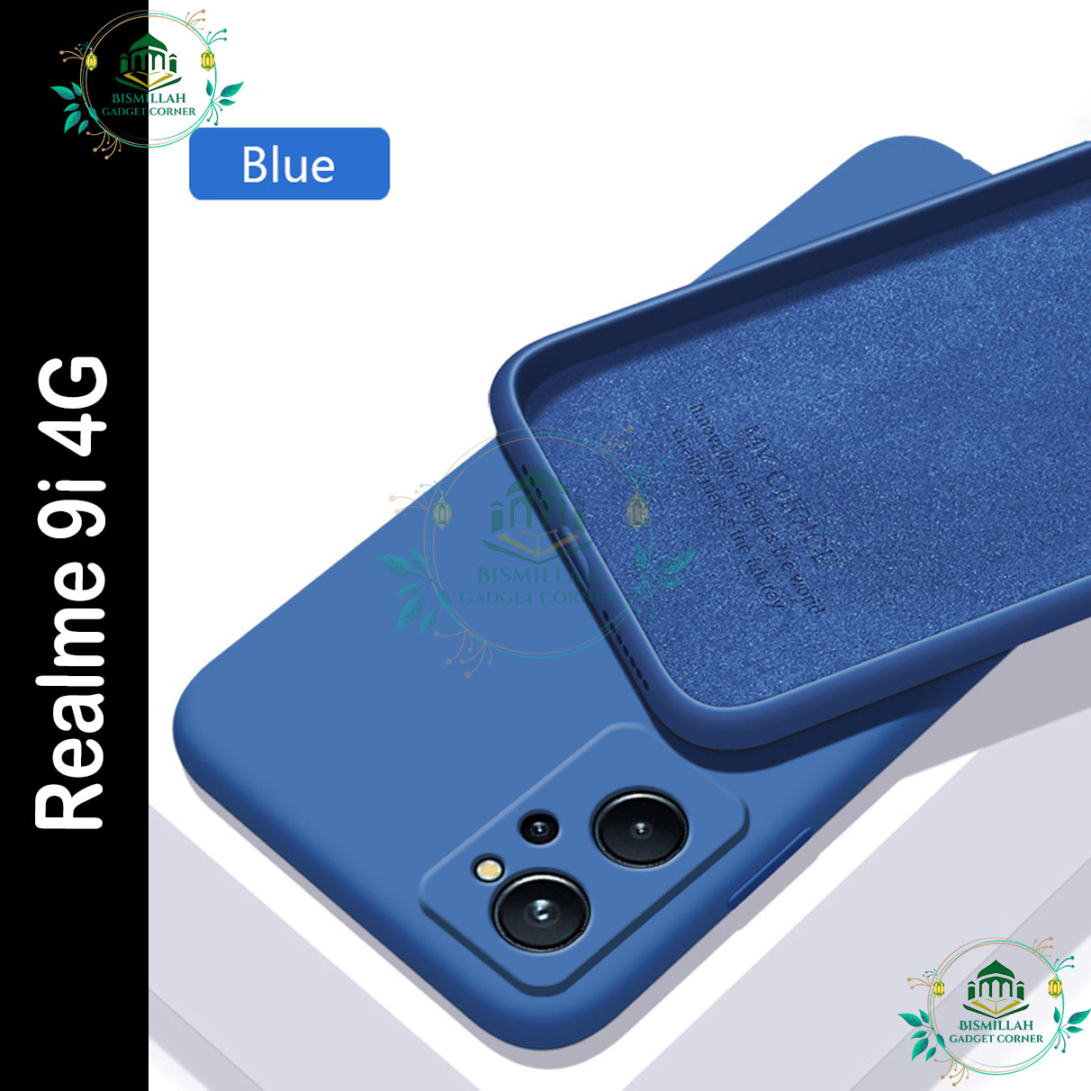 Original Premium Liquid Silicone Phone case for Realme 9i 4G Liquid Silicon Mobile Back Case Soft Silicone Phone Cover Silicone Phone Cases Price in Bangladesh - Mobile.com.bd