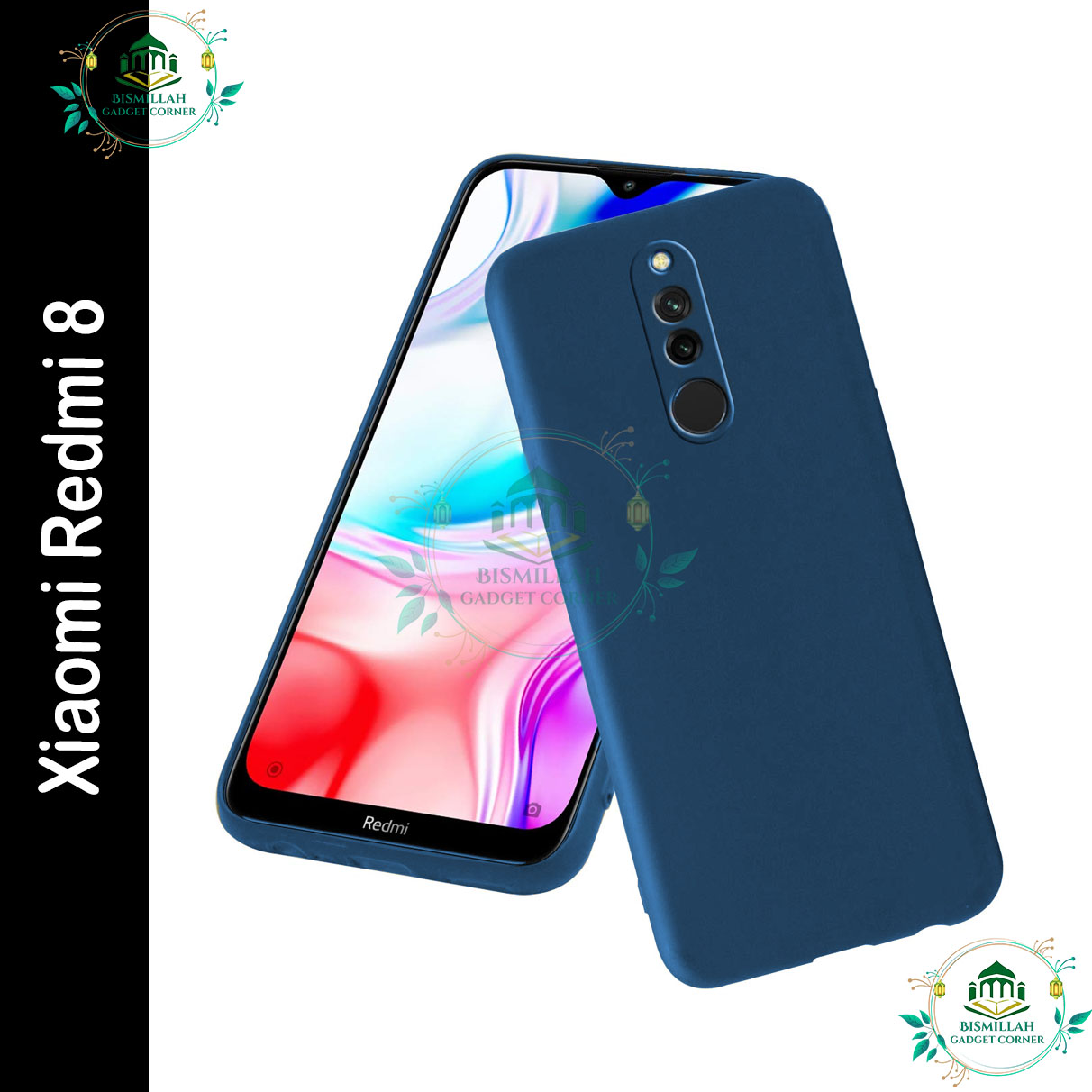 Original Premium Liquid Silicone Phone case for Xiaomi Redmi 8 Liquid Silicon Mobile Back Case Soft Silicone Phone Cover Silicone Phone Cases Price in Bangladesh - Mobile.com.bd