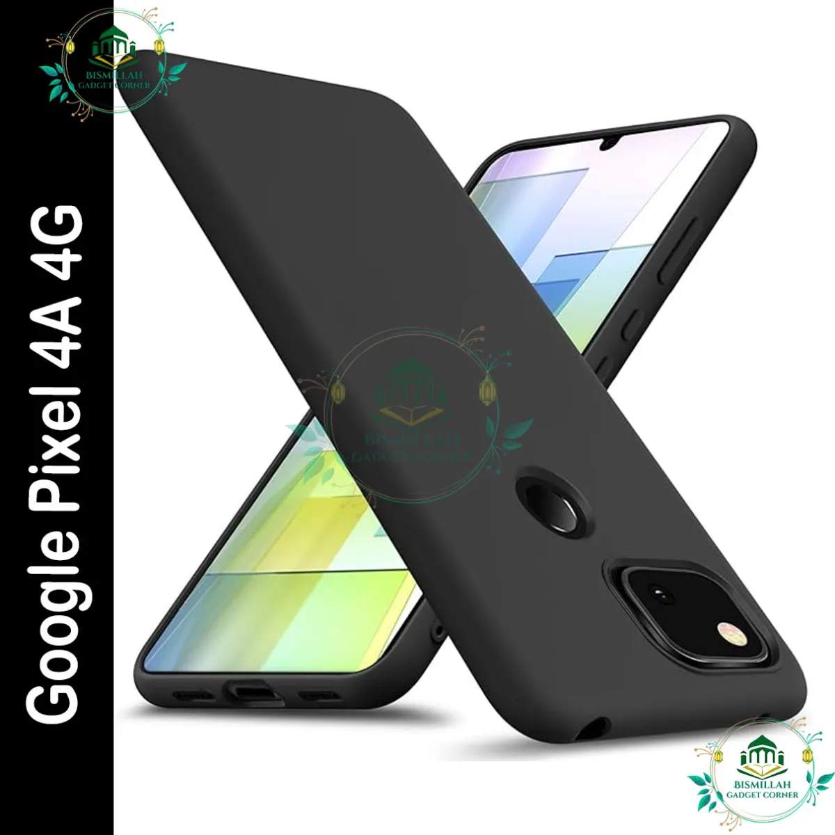 Premium Liquid Silicone Phone case for Google Pixel 4A 4G Liquid Silicon Mobile Back Case Soft Silicone Phone Cover