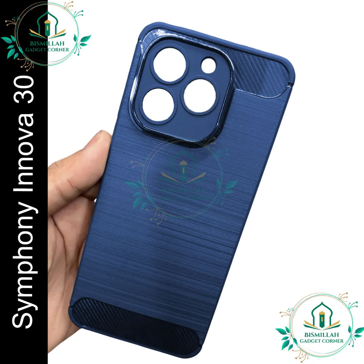 Spyzone For Symphony Innova 30 Carbon Fiber Phone Case Soft TPU Slim Fashion Non-Slip Protective back cover