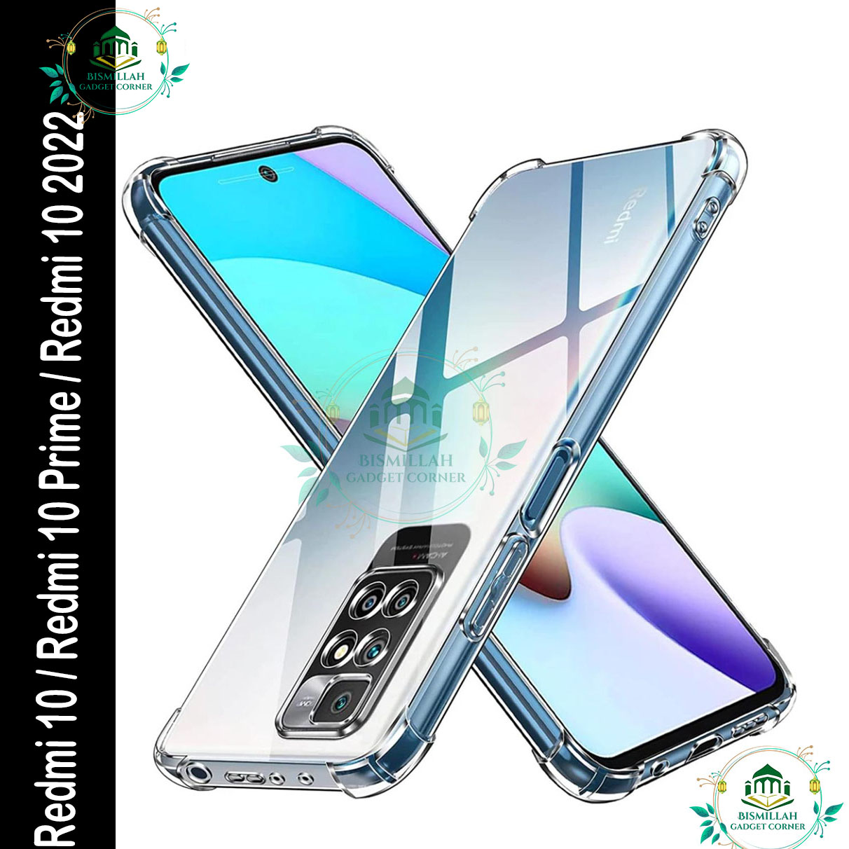 Transparent back cover For Xiaomi Redmi 10 / Xiaomi Redmi 10 Prime / Xiaomi Redmi 10 2022 Silicone Phone Cases Price in Bangladesh - Mobile.com.bd