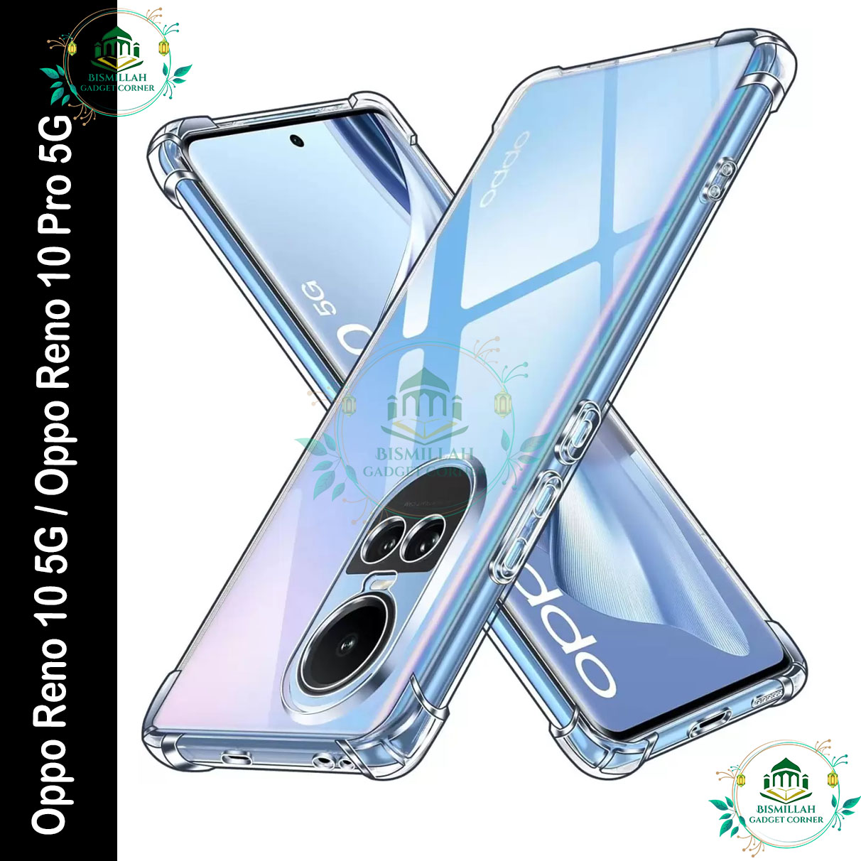 Original Transparent back cover For Oppo Reno 10 5G / Oppo Reno 10 Pro 5G Luxury transparent Protect Back Cover Soft Case Silicone Phone Cases Price in Bangladesh - Mobile.com.bd