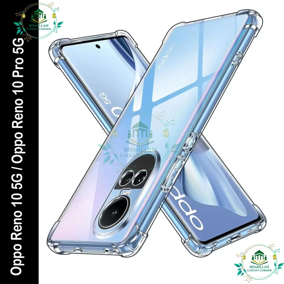 Original Transparent back cover For Oppo Reno 10 5G / Oppo Reno 10 Pro 5G Luxury transparent Protect Back Cover Soft Case