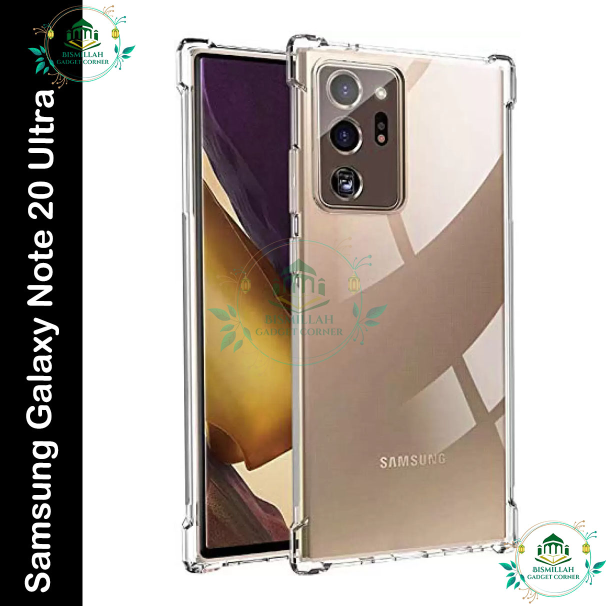 Transparent back cover For Samsung Galaxy Note 20 Ultra Luxury transparent Protect Back Cover Soft Case Silicone Phone Cases Price in Bangladesh - Mobile.com.bd