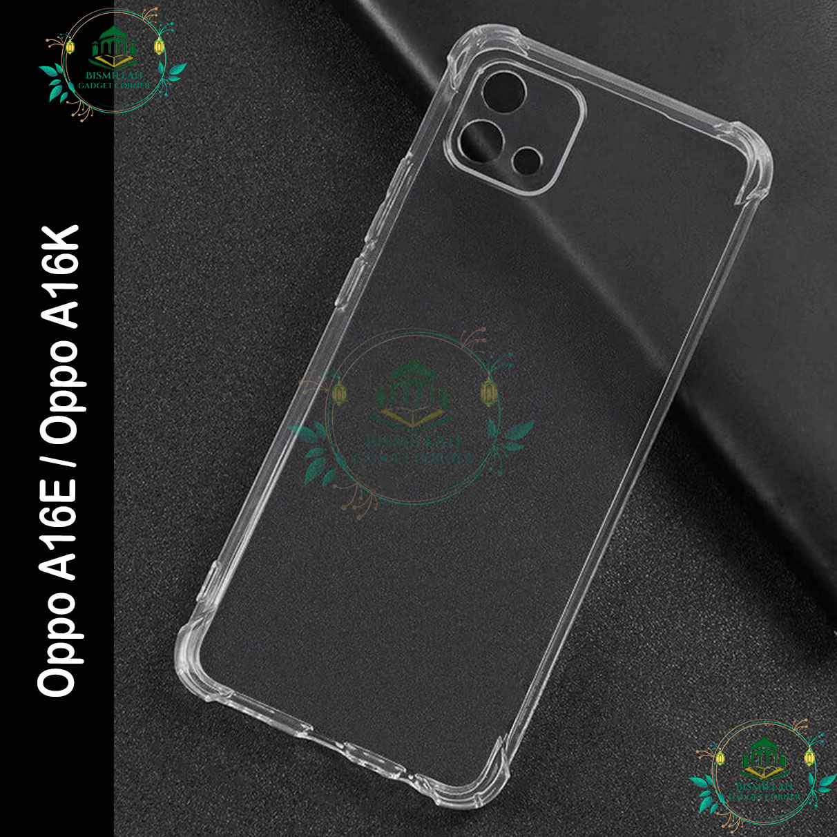 Original Transparent back cover For Oppo A16E / Oppo A16K Luxury transparent Protect Back Cover Soft Case Silicone Phone Cases Price in Bangladesh - Mobile.com.bd