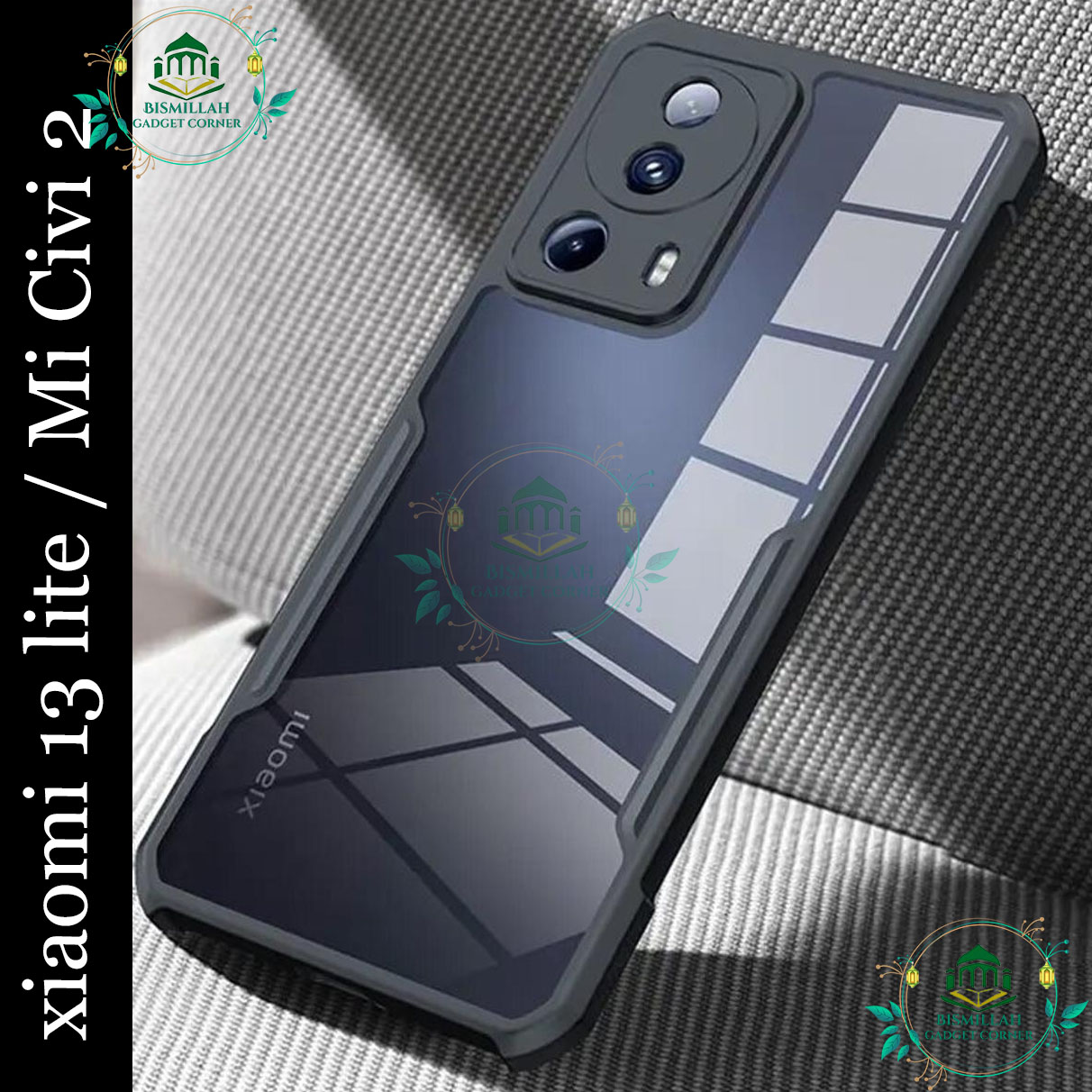 Original Xundd Back Cover for Xiaomi 13 Lite 5G Case, Mi 13 Lite 5G, Mi civi2 Transparent Hybrid Hard PC Back Bumper Silicone Phone Cases Price in Bangladesh - Mobile.com.bd