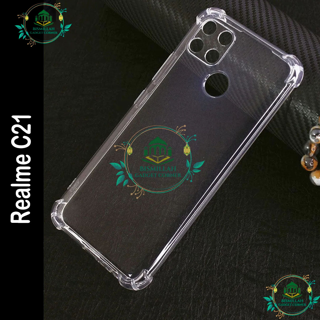 Original Transparent back cover For Realme C21 Luxury transparent Protect Back Cover Soft Case Silicone Phone Cases Price in Bangladesh - Mobile.com.bd