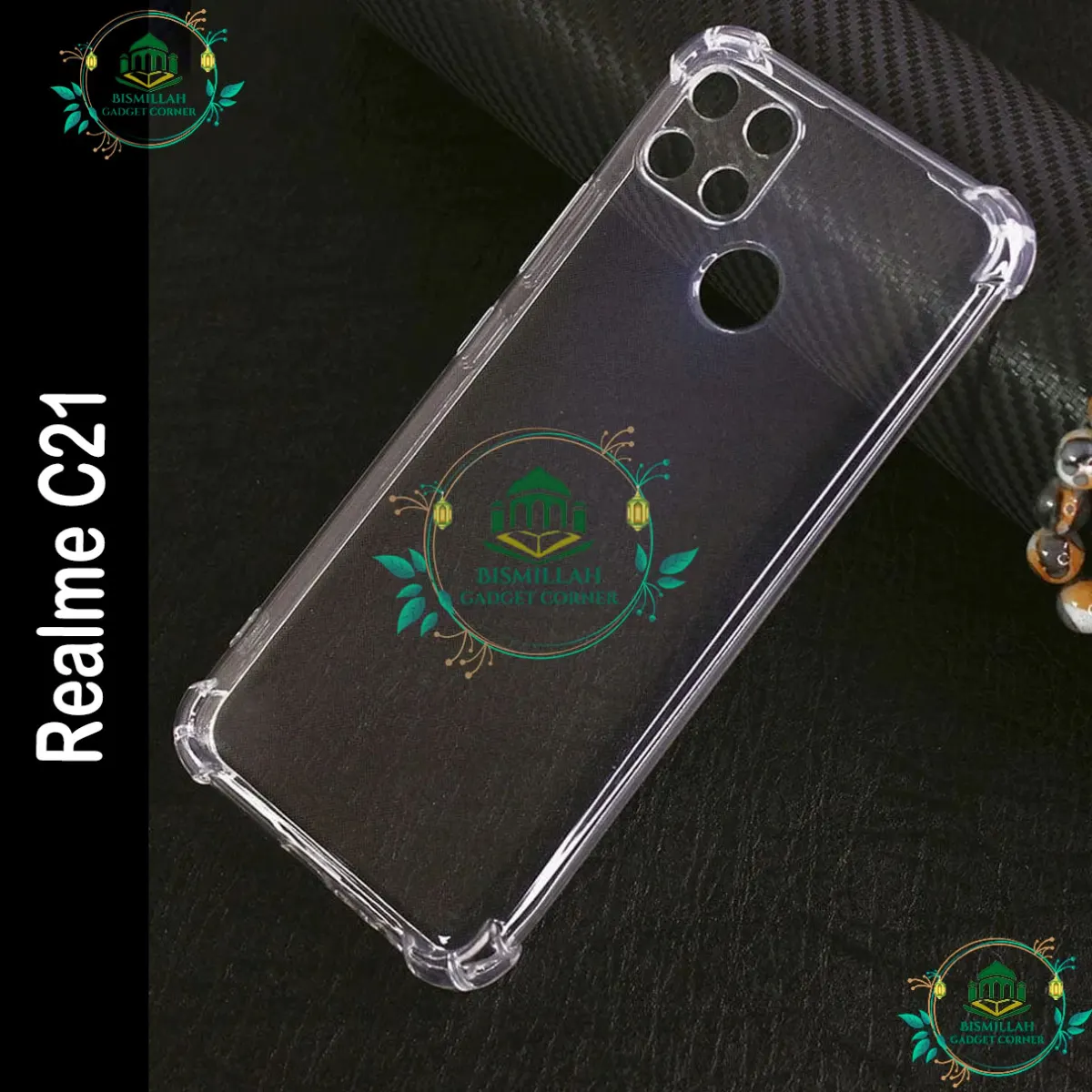 Original Transparent back cover For Realme C21 Luxury transparent Protect Back Cover Soft Case