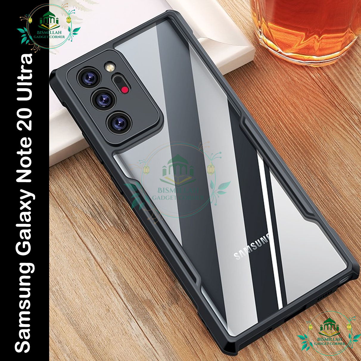 Xundd Back Cover for Samsung Galaxy Note 20 Ultra Transparent Hybrid Hard PC Back Bumper Silicone Phone Cases Price in Bangladesh - Mobile.com.bd