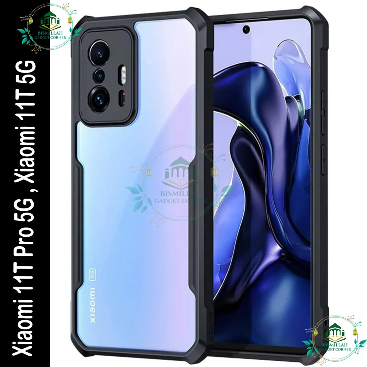 Original Xundd Back Cover for Xiaomi 11T Pro 5G , Xiaomi 11T 5G Transparent Hybrid Hard PC Back Bumper