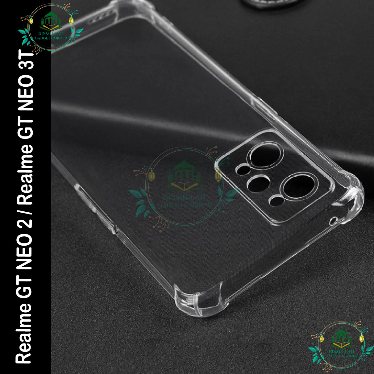 Original Transparent back cover For Realme GT NEO 2 / Realme GT NEO 3T Luxury transparent Protect Back Cover Soft Case Silicone Phone Cases Price in Bangladesh - Mobile.com.bd