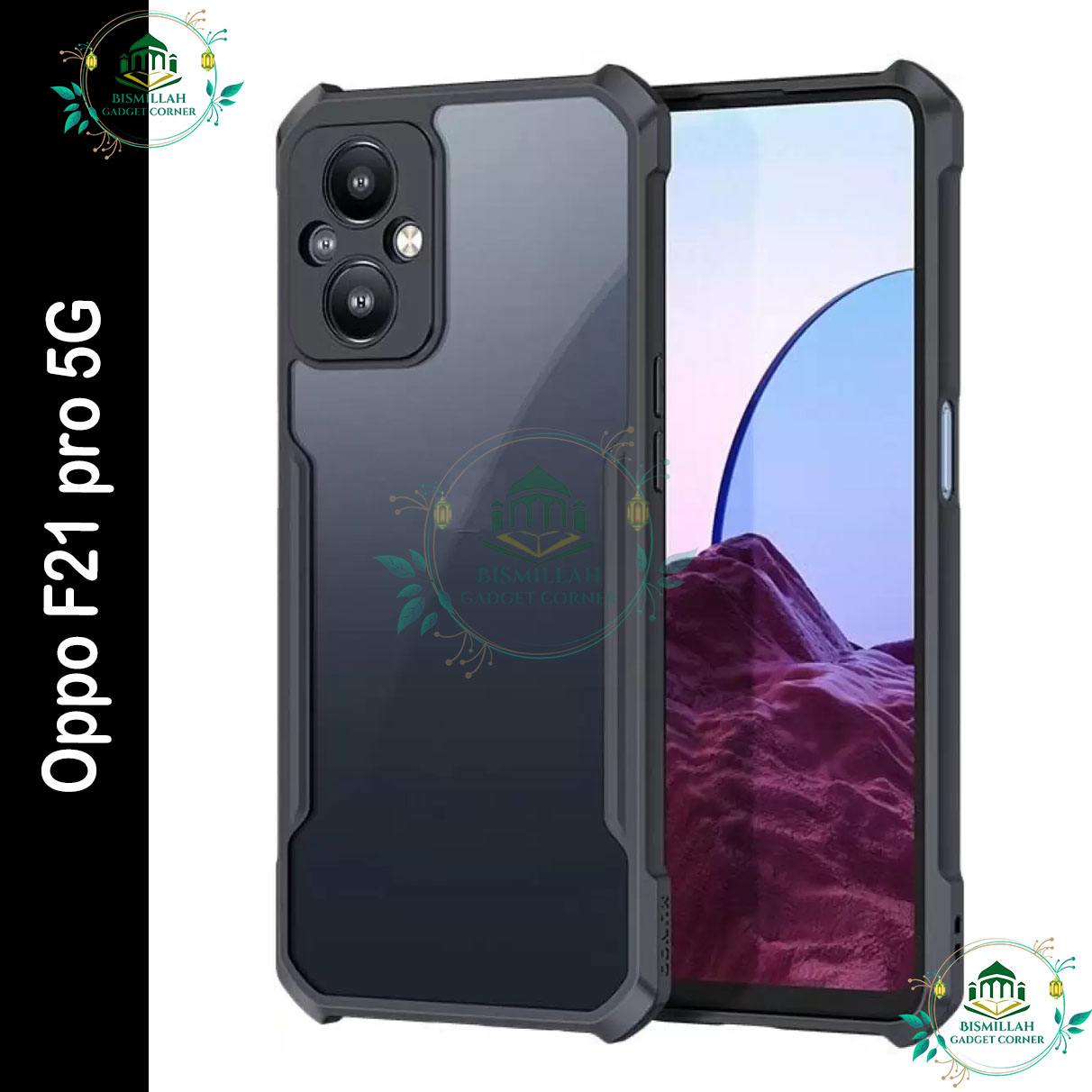 Xundd Back Cover for Oppo F21 pro 5G Transparent Hybrid Hard PC Back Bumper Silicone Phone Cases Price in Bangladesh - Mobile.com.bd