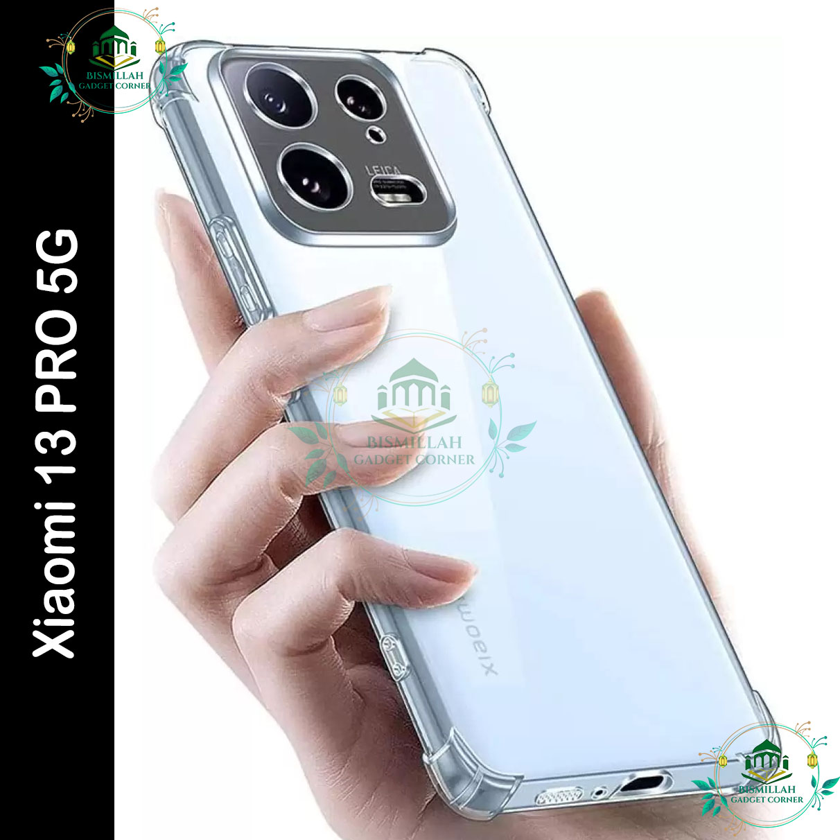 Transparent back cover For Xiaomi 13 PRO 5G / Mi 13 PRO 5G Luxury transparent Protect Back Cover Soft Case Silicone Phone Cases Price in Bangladesh - Mobile.com.bd