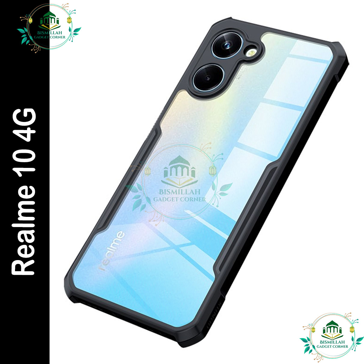 Original Xundd Back Cover for Realme 10 4G Transparent Hybrid Hard PC Back Bumper Silicone Phone Cases Price in Bangladesh - Mobile.com.bd
