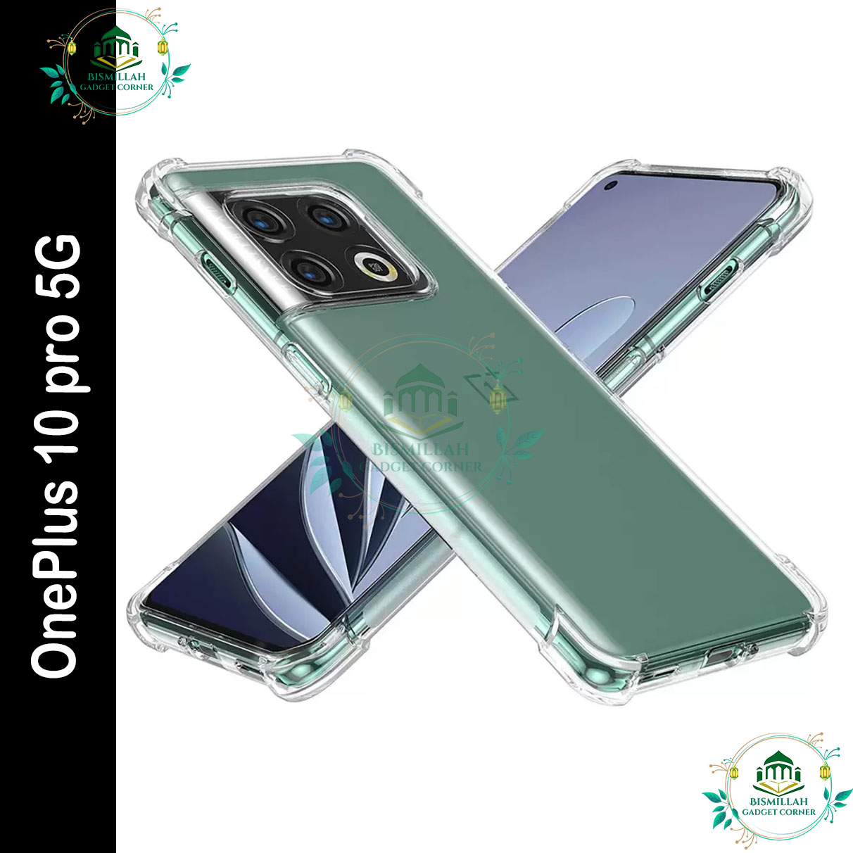 Transparent back cover For Oneplus 10 Pro 5G Luxury transparent Protect Back Cover Soft Case Silicone Phone Cases Price in Bangladesh - Mobile.com.bd