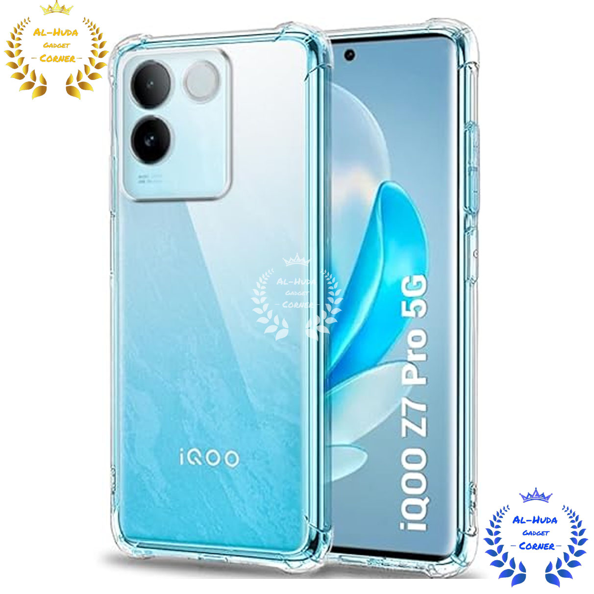 Original Transparent back cover For iQOO Z7 Pro / Vivo T2 Pro 5G / Vivo S17e Luxury transparent Protect Back Cover Soft Case Silicone Phone Cases Price in Bangladesh - Mobile.com.bd