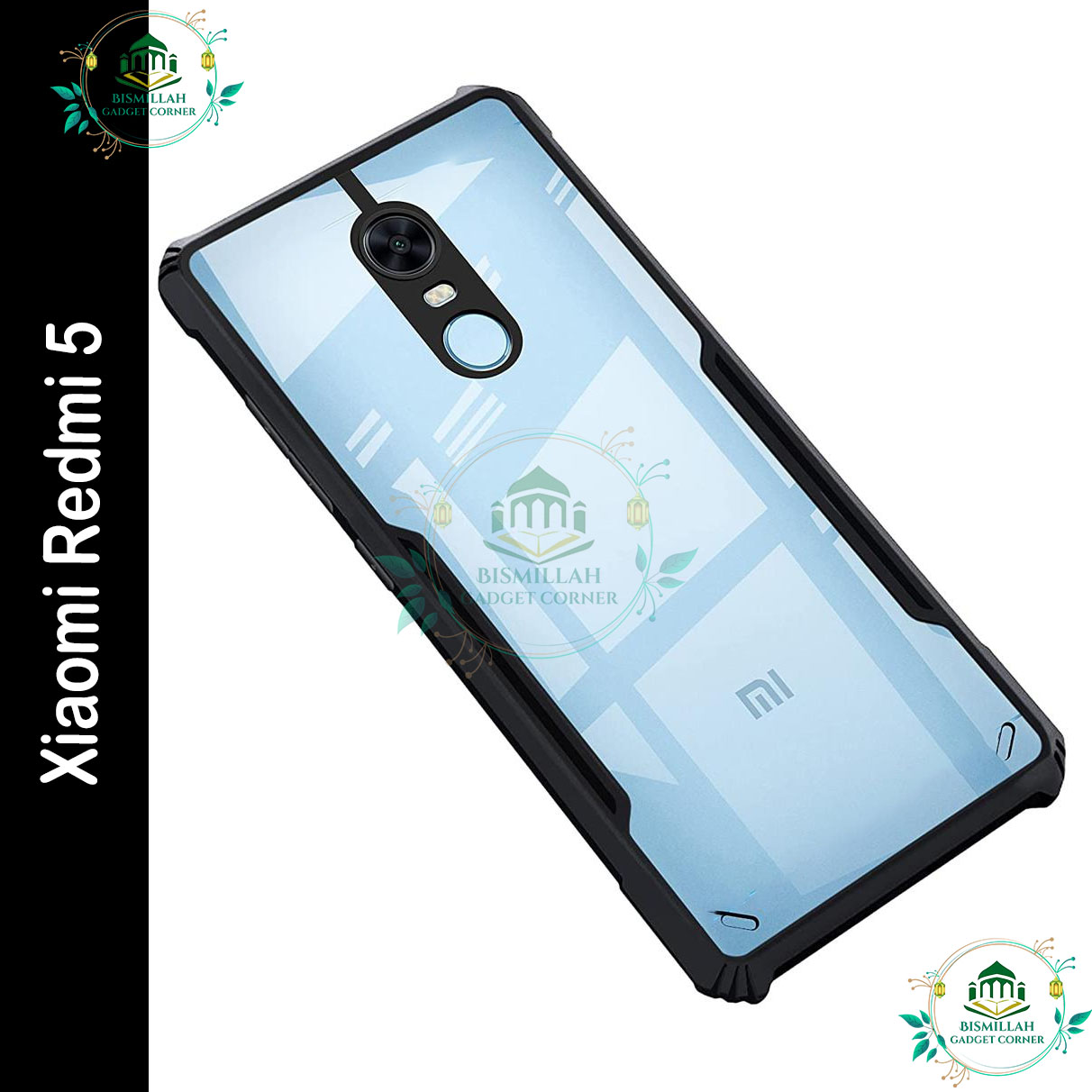 Xundd Back Cover for Xiaomi Redmi 5 Transparent Hybrid Hard PC Back Bumper Silicone Phone Cases Price in Bangladesh - Mobile.com.bd