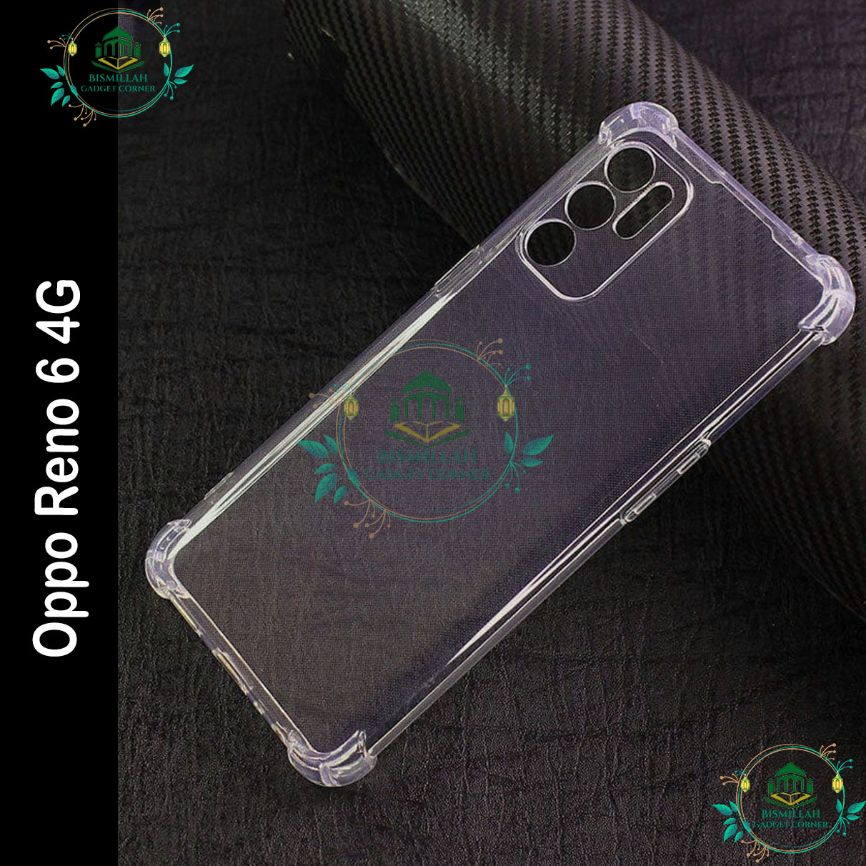 Original Transparent back cover For OPPO Reno 6 4g Luxury transparent Protect Back Cover Soft Case Silicone Phone Cases Price in Bangladesh - Mobile.com.bd