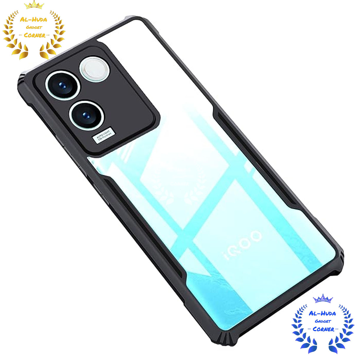 Xundd Back Cover for iQOO Z7 Pro / Vivo T2 Pro 5G / Vivo S17e Transparent Hybrid Hard PC Back Bumper Silicone Phone Cases Price in Bangladesh - Mobile.com.bd