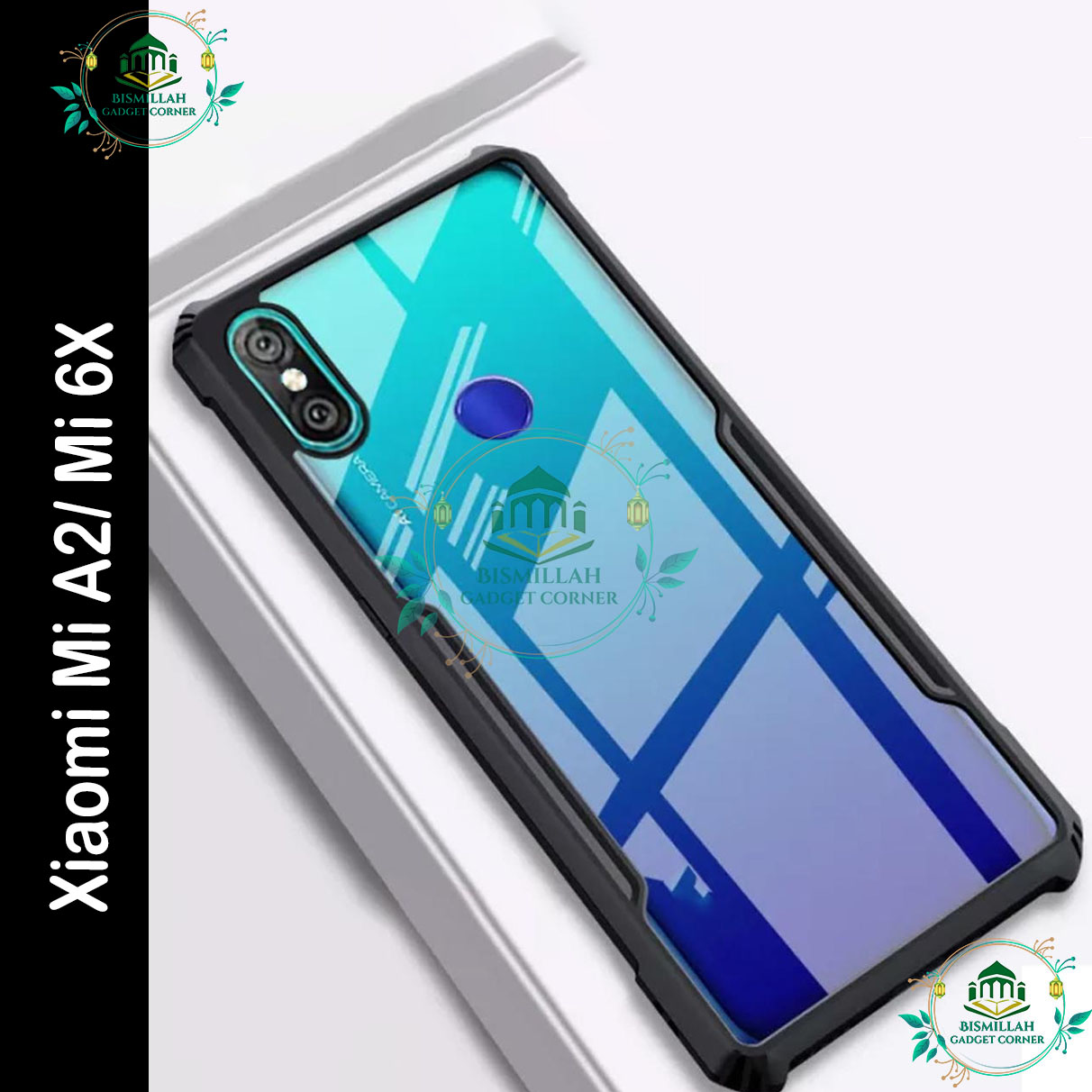 Original Xundd Back Cover for Xiaomi Mi A2 / Mi 6X Transparent Hybrid Hard PC Back Bumper Silicone Phone Cases Price in Bangladesh - Mobile.com.bd