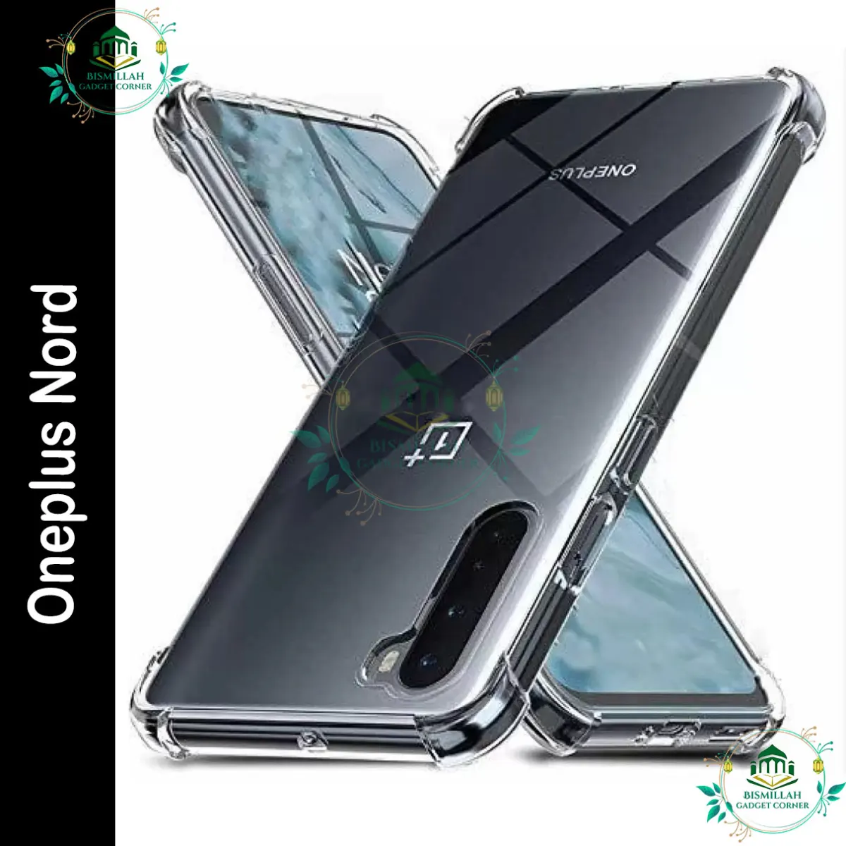 Transparent back cover For Oneplus Nord Luxury transparent Protect Back Cover Soft Case