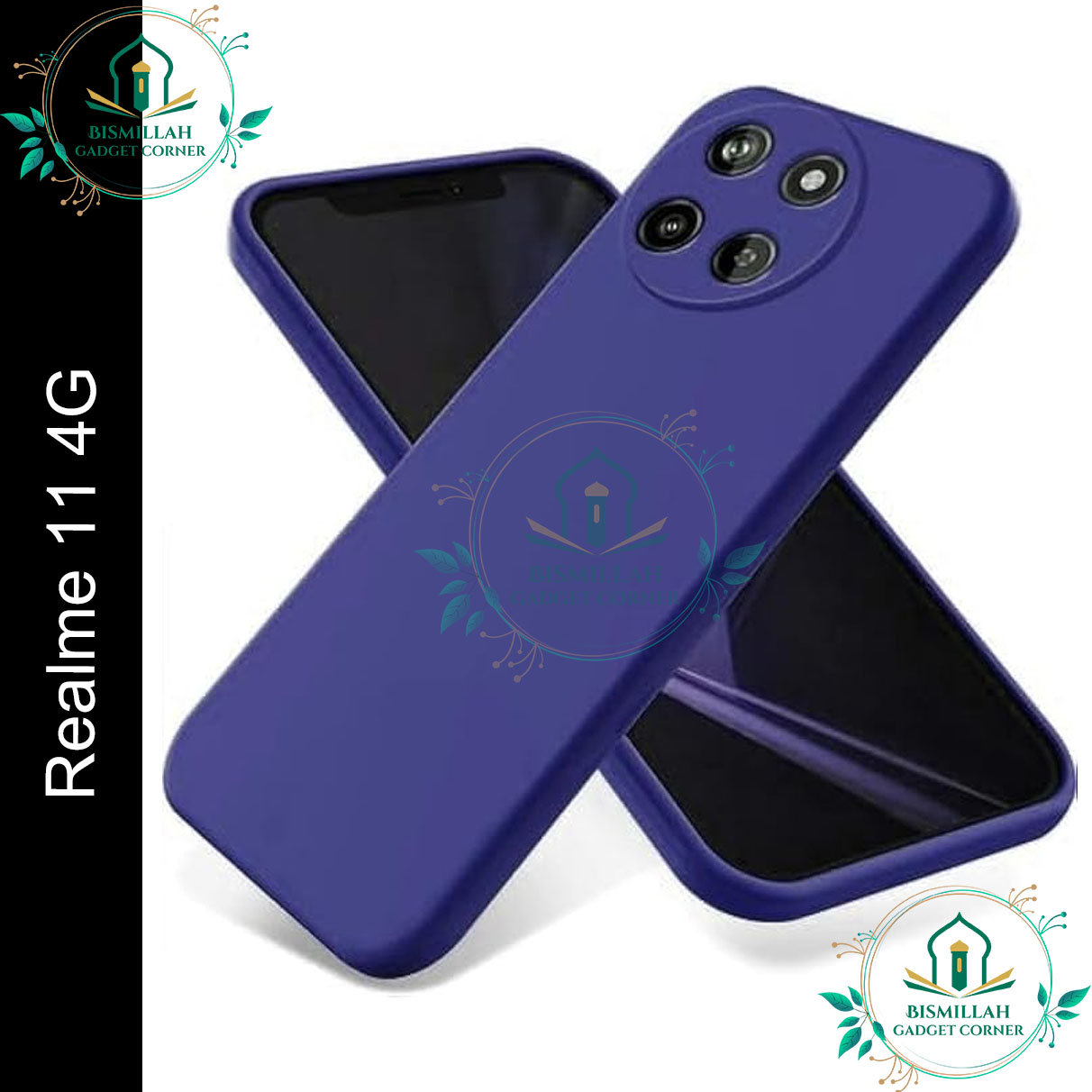 Premium Liquid Silicone Phone case for Realme 11 4G Liquid Silicon Mobile Back Case Soft Silicone Phone Cover Silicone Phone Cases Price in Bangladesh - Mobile.com.bd
