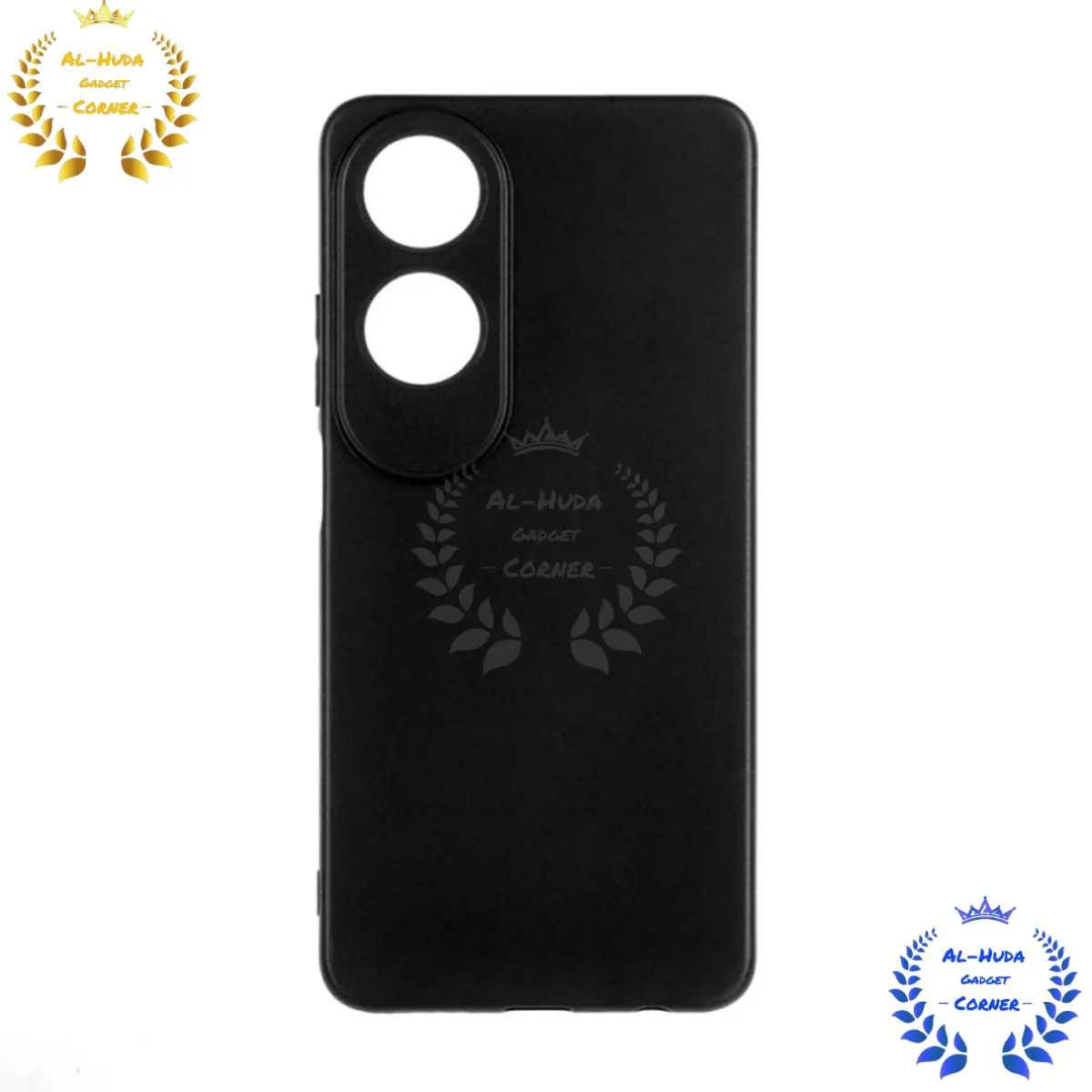 Shockproof & Transparent Crystal Clear Back Cover Case / Matte Protective Lens Flexible Back Cover for Oppo A60 4G | Slim Silicone Cover with Soft Lining Shockproof Full Body Bumper Case
