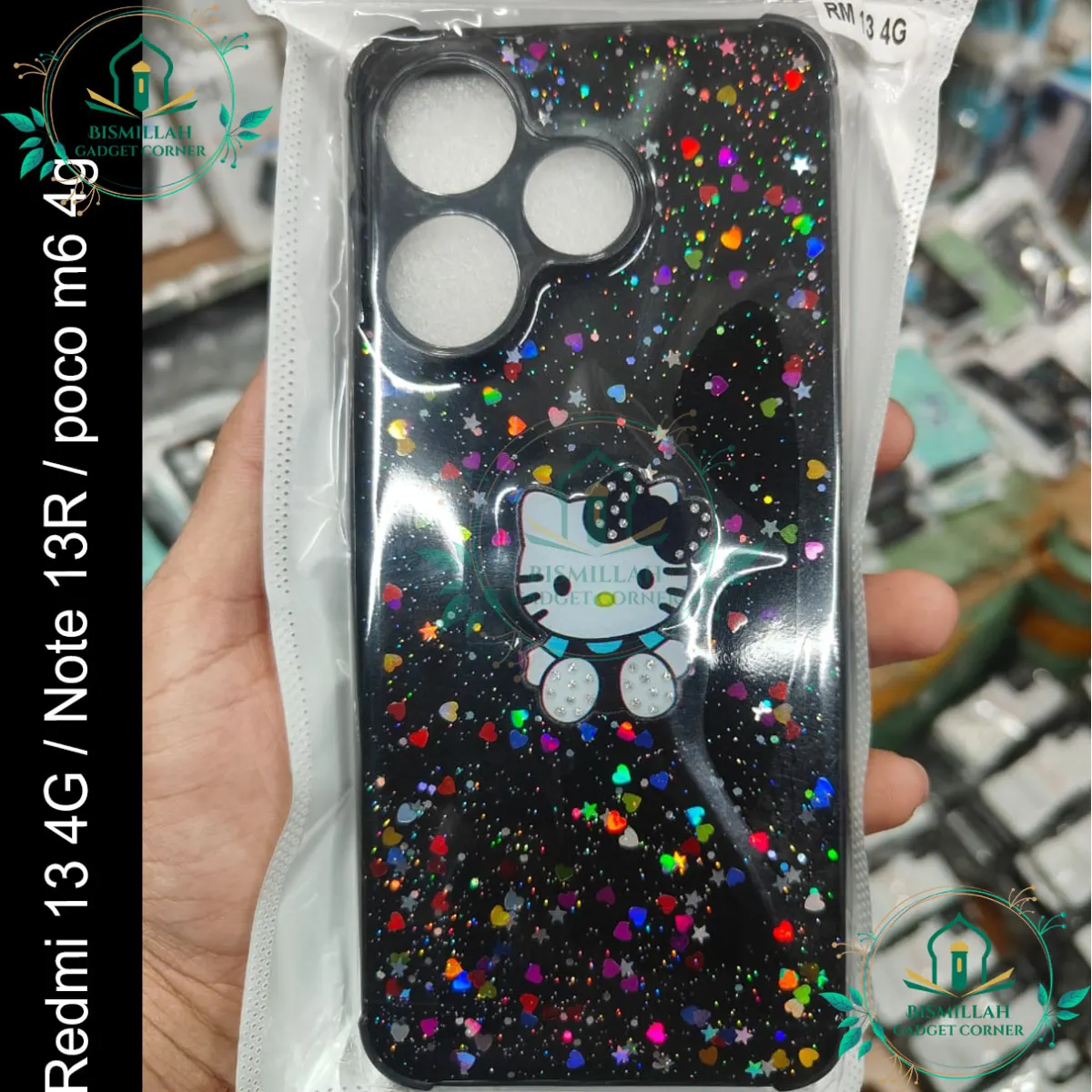 Ladies Cover For Xiaomi Redmi Note 13R 5G / Xiaomi Redmi 13 4G / Xiaomi Poco M6 4G Back Cover Soft Phone Case Protection Back Cover - Phone Back Cover - Phone - Camera