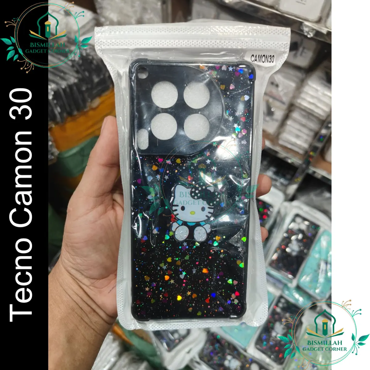 Original Ladies Cover For Tecno Camon 30 Back Cover Soft Phone Case Protection Back Cover - Phone Back Cover - Phone - Camera