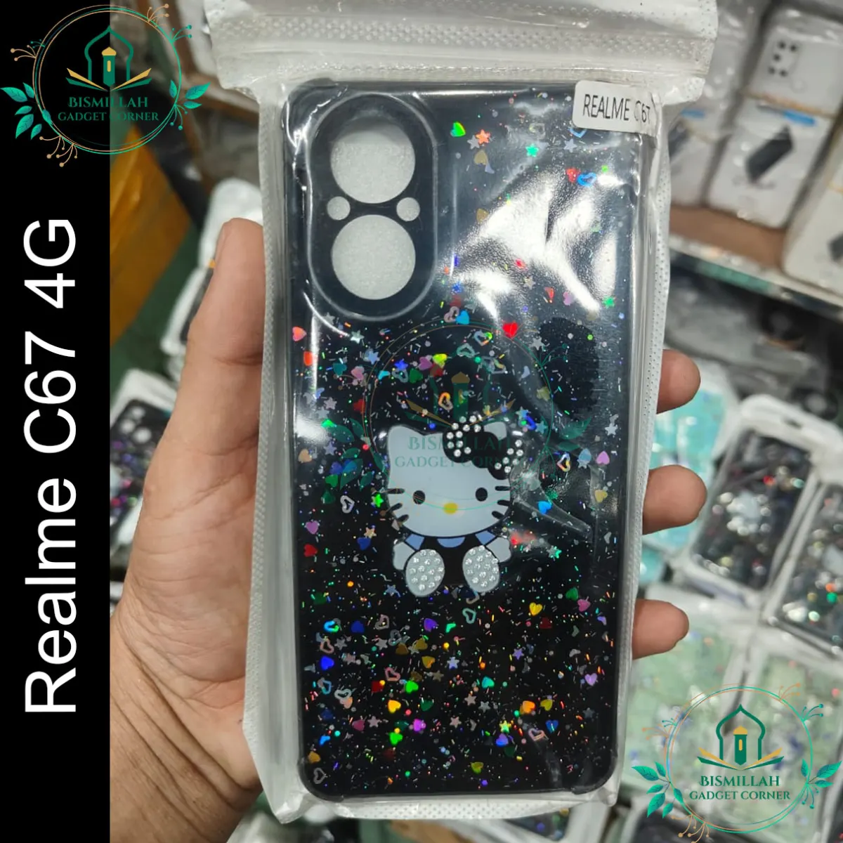 Ladies Cover For Realme C67 4G Back Cover Soft Phone Case Protection Back Cover - Phone Back Cover - Phone - Camera